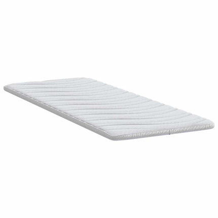 Madrasskydd Vit 80 x 200 cm Stickad tyg