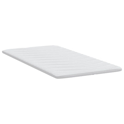 Madrasskydd Vit 90 x 190 cm Stickad tyg