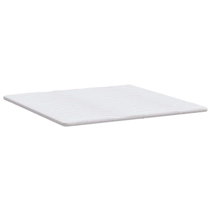Madrasskydd Vit 200 x 200 cm Stickad tyg
