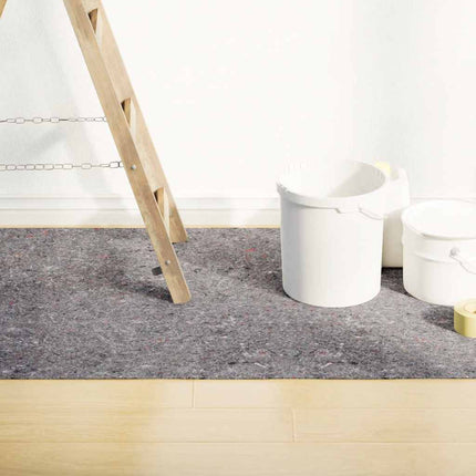 Halkfri målarduk 10 m 180 g/m² grå