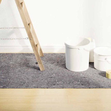 Halkfri målarduk 25 m 180 g/m² grå