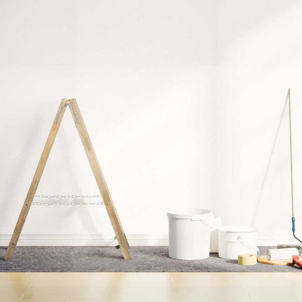 Halkfri målarduk 50 m 220 g/m² grå