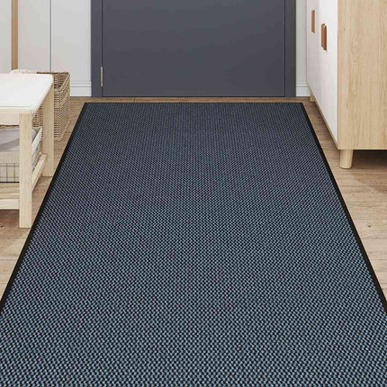 Dörrmatta blå 115x400 cm