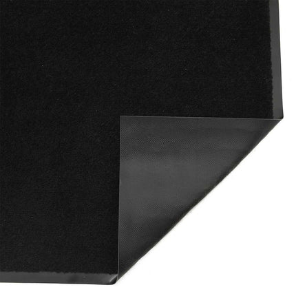 Dörrmatta svart 115x400 cm