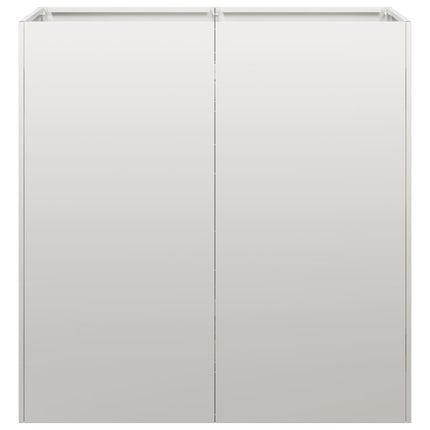 Planteringskärl 80x40x80 cm rostfritt stål