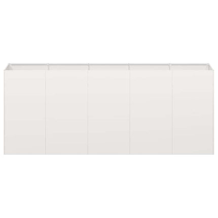 Planteringskärl 200x40x80 cm rostfritt stål