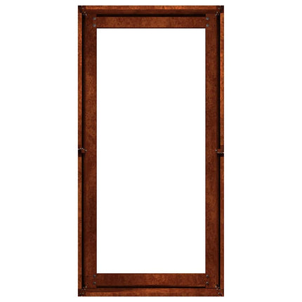 Planteringskärl rostig 40x80x40 cm väderbeständigt stål