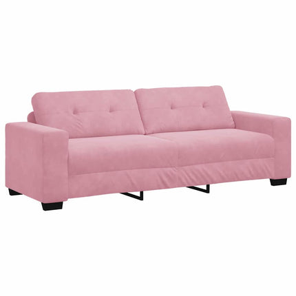 Soffset 3 pcs Rosa 221 x 80 x 80 cm Sammet