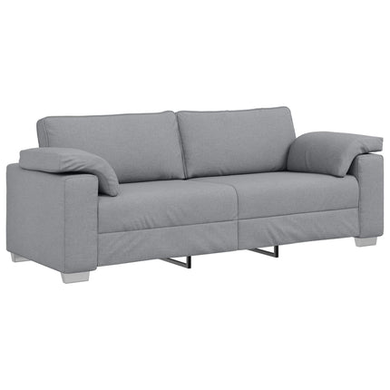 Soffa 2 st Ljusgrå tyg