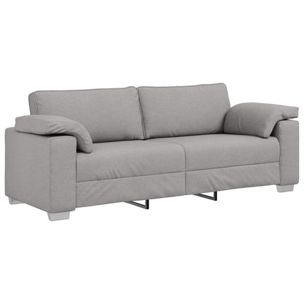 Soffa 2 pcs Moln Grå 219 x 80 x 82 cm tyg