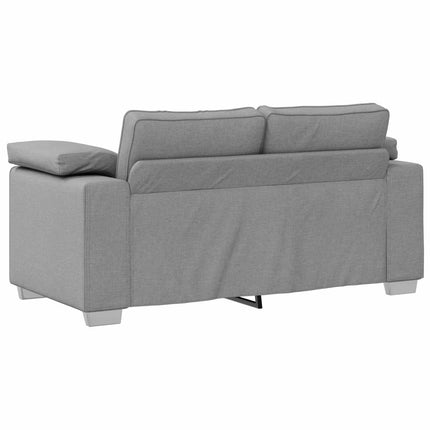 Soffa 2 pcs Moln Grå 219 x 80 x 82 cm tyg