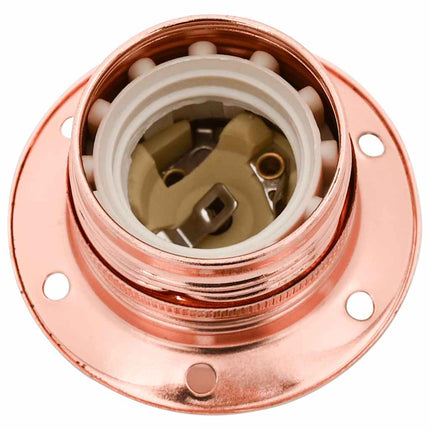 Lamphållare 2 st roséguld E27