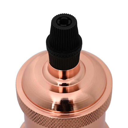 Lamphållare 2 st roséguld E27