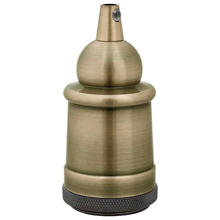 Lamphållare 2 st brons E27
