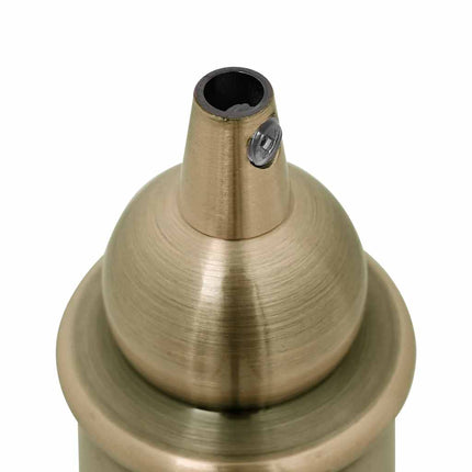 Lamphållare 2 st brons E27
