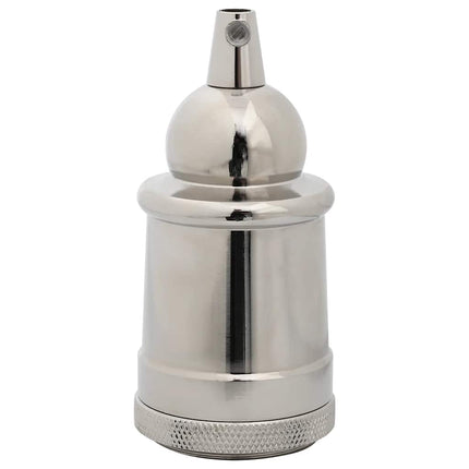 Lamphållare 2 st Satin Nickel E27