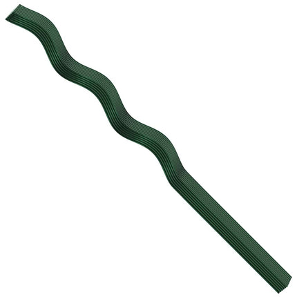 Växtstöd 50 pcs Grön 110 x 0.6 x 0.6 cm Stål