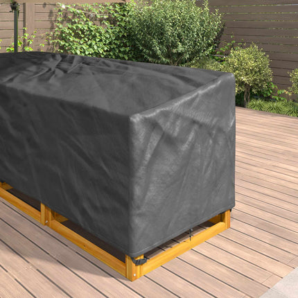 Möbelöverdrag Svart 220 x 220 x 80 cm 420D Oxford Tyg