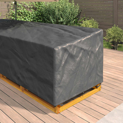 Möbelöverdrag Svart 300 x 300 x 80 cm 420D Oxford Tyg