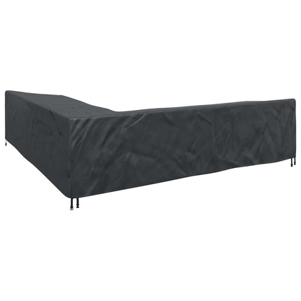 Möbelöverdrag Svart 325 x 325 x 80 cm 210D Oxford Tyg