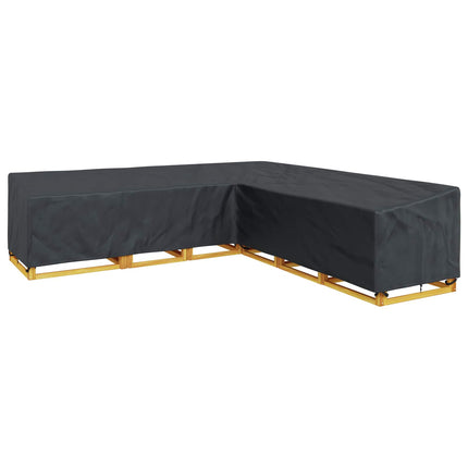 Möbelöverdrag Svart 325 x 325 x 80 cm 210D Oxford Tyg
