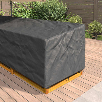 Möbelöverdrag Svart 330 x 255 x 80 cm 210D Oxford Tyg