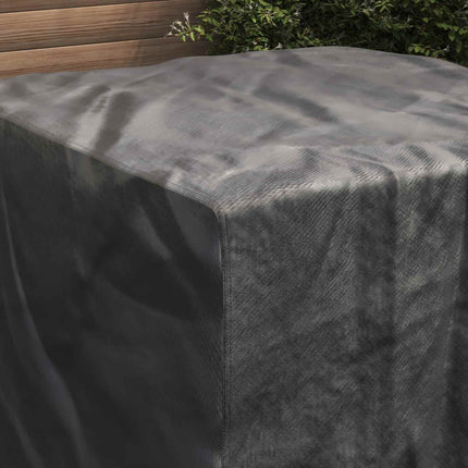 Möbelöverdrag Enfärgad Svart 113 x 113 x 73 cm 210D