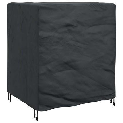 Möbelöverdrag Enfärgad Svart 116 x 100 x 120 cm 210D