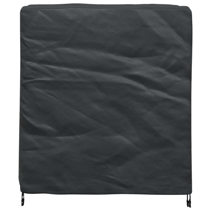Möbelöverdrag Enfärgad Svart 116 x 100 x 120 cm 210D