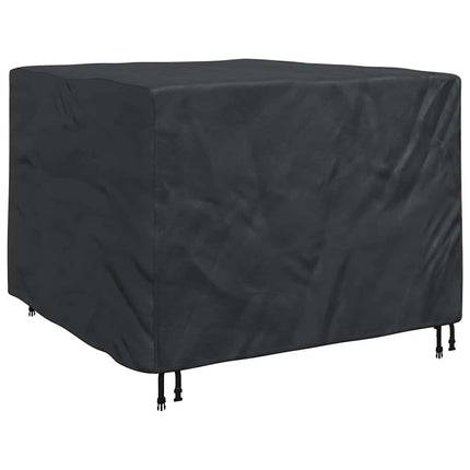 Möbelöverdrag Svart 125 x 125 x 74 cm 420D Oxford tyg