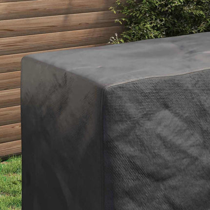 Möbelöverdrag Enfärgad Svart 130 x 80 x 70 cm 210D