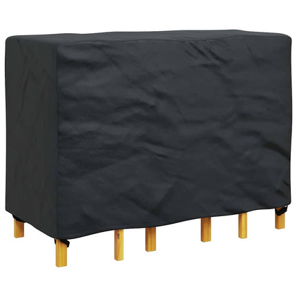 Möbelöverdrag Enfärgad Svart 130 x 80 x 70 cm 210D