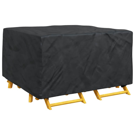 Möbelöverdrag Enfärgad Svart 150 x 150 x 75 cm 420D