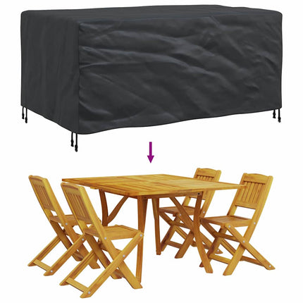 Möbelöverdrag Enfärgad Svart 172 x 113 x 73 cm 600D