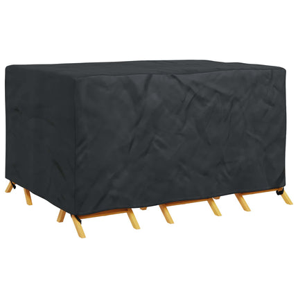 Möbelöverdrag Enfärgad Svart 180 x 120 x 74 cm 420D