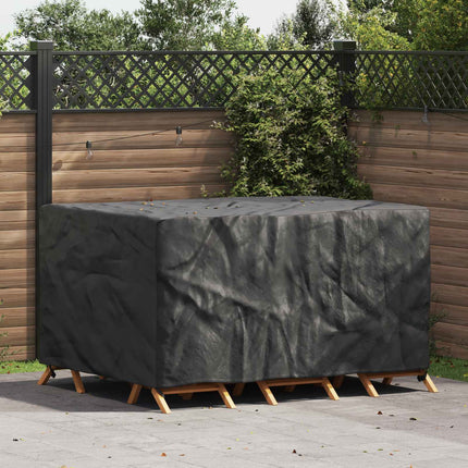 Möbelöverdrag Enfärgad Svart 180 x 140 x 90 cm 420D
