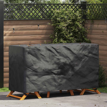 Möbelöverdrag Enfärgad Svart 180 x 70 x 90 cm 600D
