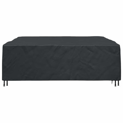 Möbelöverdrag Enfärgad Svart 235 x 235 x 70 cm 420D