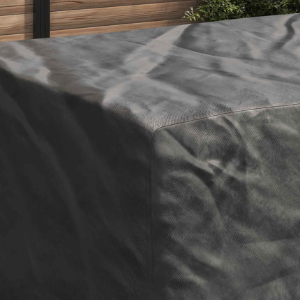 Möbelöverdrag Enfärgad Svart 240 x 140 x 90 cm 210D