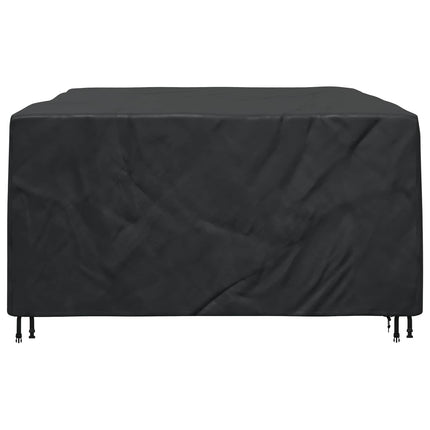 Möbelöverdrag Enfärgad Svart 240 x 190 x 90 cm 420D