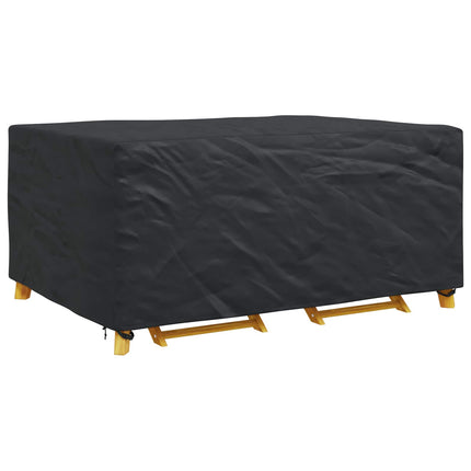 Möbelöverdrag Enfärgad Svart 240 x 180 x 100 cm 210D