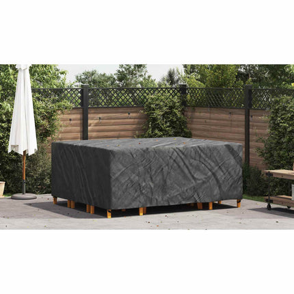 Möbelöverdrag Enfärgad Svart 250 x 210 x 90 cm 600D