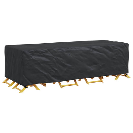 Möbelöverdrag Enfärgad Svart 270 x 110 x 70 cm 210D