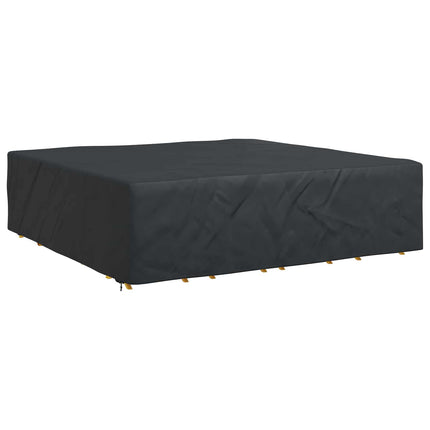 Möbelöverdrag Enfärgad Svart 275 x 275 x 70 cm 600D