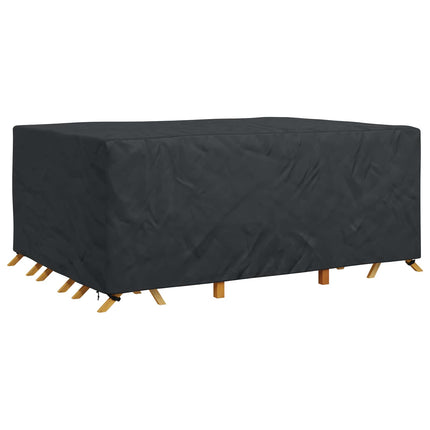 Möbelöverdrag Enfärgad Svart 280 x 204 x 106 cm 210D