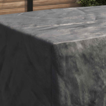Möbelöverdrag Enfärgad Svart 300 x 140 x 90 cm 600D