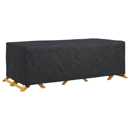 Möbelöverdrag Enfärgad Svart 300 x 140 x 90 cm 600D