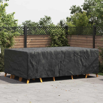 Möbelöverdrag Enfärgad Svart 300 x 200 x 90 cm 420D
