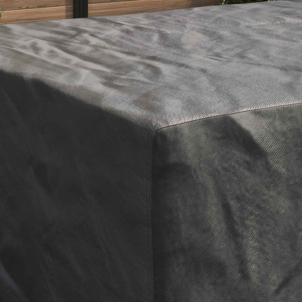 Möbelöverdrag Enfärgad Svart 315 x 180 x 74 cm 600D
