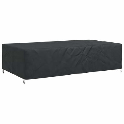 Möbelöverdrag Enfärgad Svart 315 x 180 x 74 cm 600D